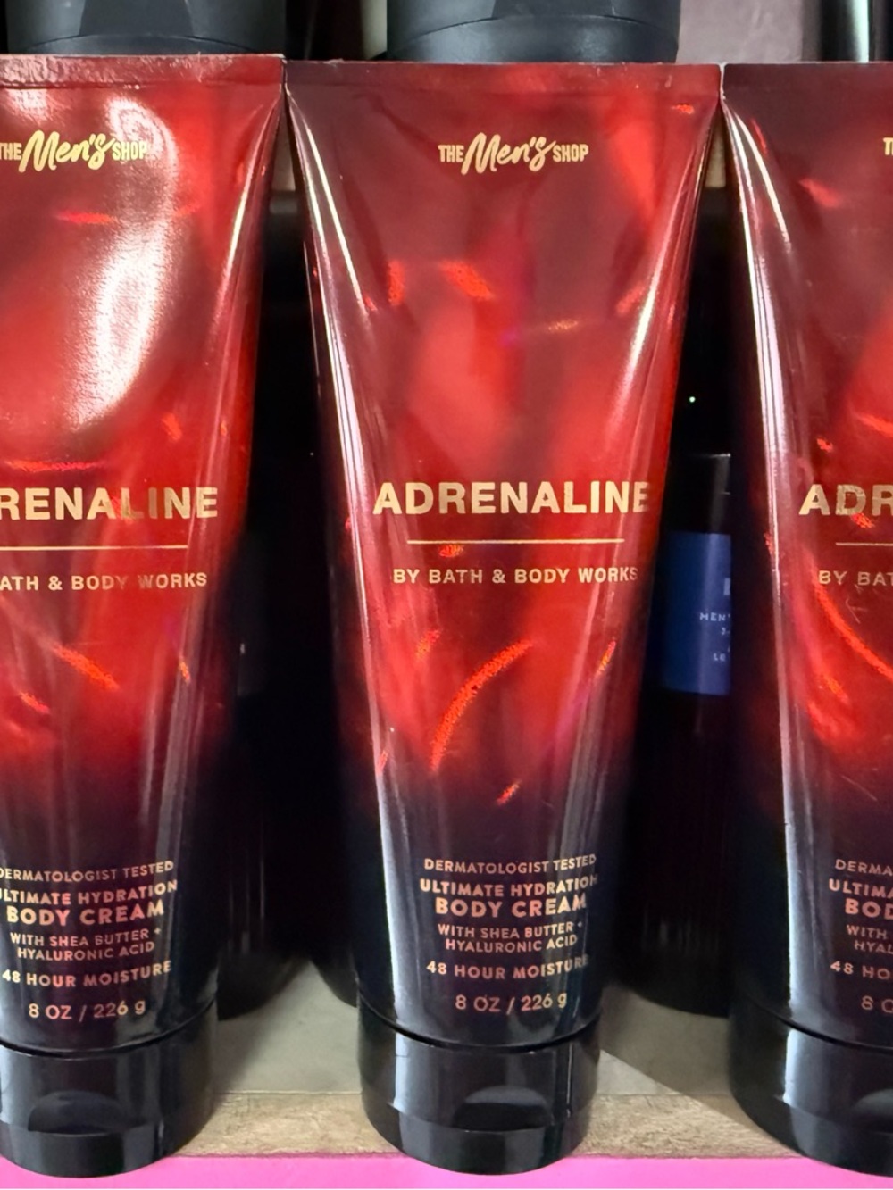 3 Bath & Body Works Adrenaline Body Cream — Red